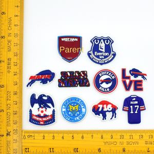 بيع بالجملة إكسسوارات أحذية فريق كرة القدم الأمريكية بفالو بيلز ، إكسسوارات أحذية <span class=keywords><strong>NFL</strong></span> مخصصة ، إكسسوارات أحذية جديدة في السوق - Product Image 2