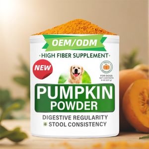 ODM OEM Polvere Probiotica di Zucca per Cani, Assorbimento Rapido, Supporto Immunitario, Alto Contenuto di Fibre Alimentari, Salute Intestinale, Assistenza alla Digestione - Product Image 2