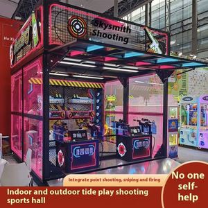 Craftsman Shooting Machine : Jeu de tir à monnayeur pour salles de sport intérieures/extérieures, modèle Sniper tendance, en métal robuste - Product Image 2