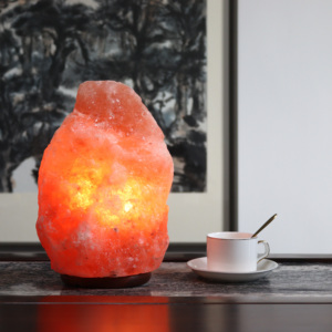 Carved Himalayan Natural Salt Pink Rock <b>Lamp</b> Pyramid Low Price Love and <b>Nautical</b> Style From Pakistan - Product Image 3