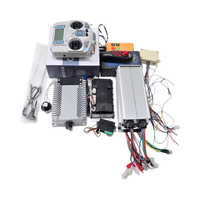 Contrôleur de véhicule sur chenilles 24V/60V pour avion modèle, tondeuse télécommandée, tricycle d'ingénierie, moteur brushless 800W