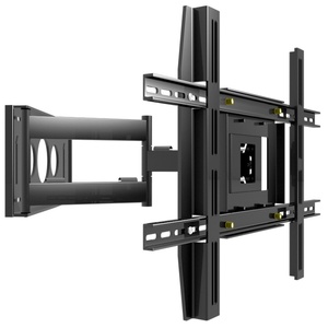 Supporto <span class=keywords><strong>TV</strong></span> Universale in Acciaio con Rotazione <span class=keywords><strong>a</strong></span> 180 Gradi ed Estensione, Staffa da Parete per <span class=keywords><strong>TV</strong></span> da 55/65/75 Pollici - Product Image 1