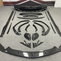 Kits de carrosserie en fibre de carbone souple de style M URUS pour lèvre avant en carbone de style M URUS à M sur les ailes diffuseur de jupe latérale becquet d'échappement