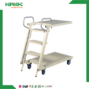 Balance en métal pliable pour garage, plateforme de roulement en métal robuste, chariot avec support supplémentaire - Product Image 3