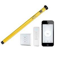 Moteur tubulaire intelligent A-OK AM25 Tuya Zigbee RF pour stores à enroulement DC, moteur à batterie pour tube de 38 mm, compatible Alexa Google Home