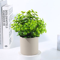 Mini plantes artificielles bonsaï petit arbre Pot plantes fausses fleurs pour Table de bureau en pot maison jardin décoration
