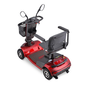 Scooter Eléctrico de Cuatro Ruedas, Ligero, Plegable, de Aleación de Aluminio, para Personas Mayores y con Discapacidad, Uso Doméstico - Product Image 3