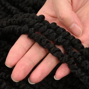 La fibra resistente al calor negro Premium bomba primavera pasión giro Crochet trenza de cabello sintético - Product Image 2