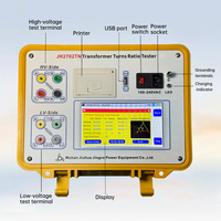 Testeur de rapport de transfert de transformateur triphasé 0,9~20000 avec écran tactile et rappel de court-circuit au point de sortie neutre