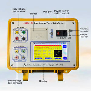 0,9~20000 Dreiphasen-<span class=keywords><strong>TTR</strong></span>-Messgerät mit Touchscreen, Transformator-Übersetzungsverhältnis-<span class=keywords><strong>Tester</strong></span> mit Neutralpunkt-Ausgang und Kurzschluss-Warnfunktion - Product Image 4