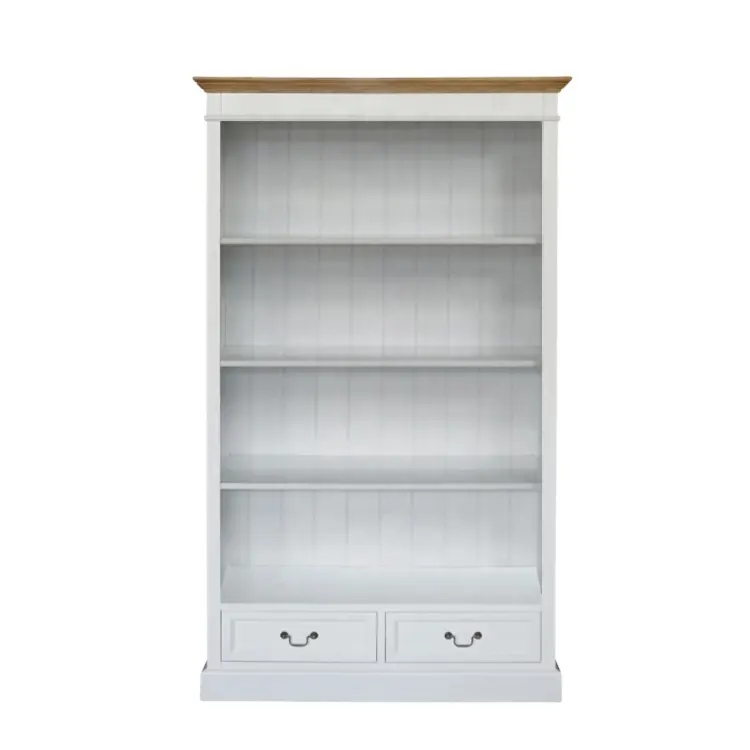Ntique French style High-end hhite Bookcase.