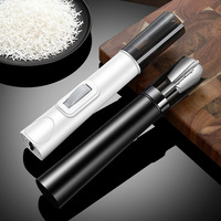 Râpe à noix de coco électrique rechargeable sans fil, broyeur de noix de coco à lame dentelée antidérapante pour la cuisine domestique