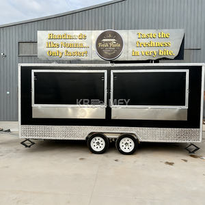 Customized Concession Bubble <b>Tea</b> <b>Coffee</b> Vending Cart Mobile Food Truck Trailer Fully Equipped Kitchen - Product Image 4