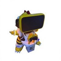 Nouvelle machine de jeu d'arcade simulateur VR 9D pour enfants avec 30 jeux variés, tir VR Dragon pour parcs d'attractions et aires de jeux