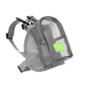 Sac à dos personnalisé pour animaux de compagnie, sac d'école en maille pour le voyage en plein air, mignon chat en peluche, sortie - Product Image 1