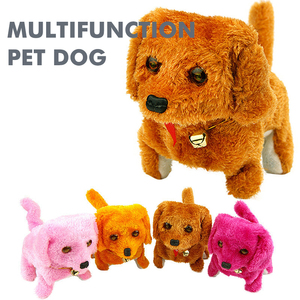 2026 Toptan Elektronik Peluş Oyuncaklar Özel Yapım Peluş Köpek Oyuncakları Hayvan Tasarımlı Peluş Oyuncaklar Çocuklar İçin - Product Image 1