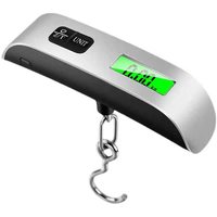 Stainless Steel Portable Digital Luggage Scale 50kg Electronic Fishing Scale Mini Handheld Weight Scale