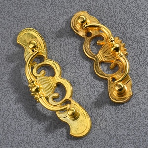 Tiroir antique à <span class=keywords><strong>double</strong></span> trou de style Qing avec poignée de style européen pour armoires de cuisine et commodes - Product Image 6