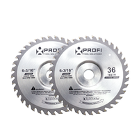 Pisau Gergaji Potong Kayu Berkualitas Tinggi Profesional, Tahan Lama, 36T ATB Tooth Carbide Tip OEM Undercut