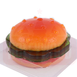 ลูกอมเยลลี่ผลไม้ 3 มิติ โฮลวูด รูปเบอร์เกอร์ยักษ์ 450 กรัม ฮาลาล หวาน บรรจุกล่อง รองรับการขายส่ง รับผลิตตามแบบ ODM OEM - Product Image 6