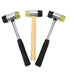 <span class=keywords><strong>Mini</strong></span> <span class=keywords><strong>marteau</strong></span> en plastique avec manche en bois et tête remplaçable de 32 mm - Product Image 1