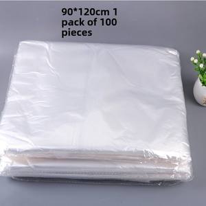 Descartável PE plástico xale para cabeleireiro salão especial pescoço envoltório para o tratamento do cabelo Perm Dye ferramenta descartável barbeiros cabo - Product Image 2