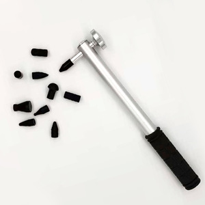 Martello PDR in Alluminio con Teste di Ricambio in Gomma Nera Multiforma per Riparazione Ammaccature Senza Vernice su <span class=keywords><strong>Carrozzeria</strong></span> Auto - Product Image 1