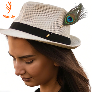 Broche de Plumas de Pavo Real Hecho a Mano para Bodas, Despedidas de Soltera, Fiestas de Compromiso, Aniversarios, Cenas de Ensayo - Product Image 1