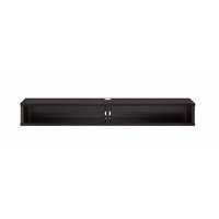 Meuble TV mural simple en bois, console de divertissement suspendue, support TV flottant