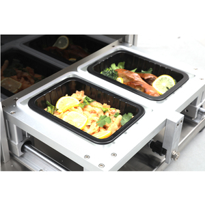 Đầy đủ tự động chân không thực phẩm khay niêm phong máy ngành công nghiệp thực phẩm khay niêm phong máy nhựa khay niêm phong máy - Product Image 4