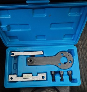 Kit di Attrezzi per Bloccaggio Albero a Camme e Regolazione Fasatura per Motori a Benzina Chrysler Fiat 500 Punto Evo Panda 1.1 1.2 1.4 Litri 8v - Product Image 6
