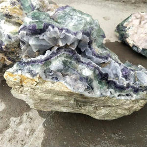 Miniera blu grande concentrato grezzo grezzo fluoruro di calcio fluorite blu <span class=keywords><strong>caf2</strong></span> prezzo 97% polvere di fluorite di grado metallurgico - Product Image 4