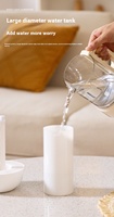 Diffuseur d'Huiles Essentielles Commercial de 500ml en Forme de Champignon pour Chambre, Pulvérisateur Brume Froide Puissante, Humidificateur d'Air et Veilleuse