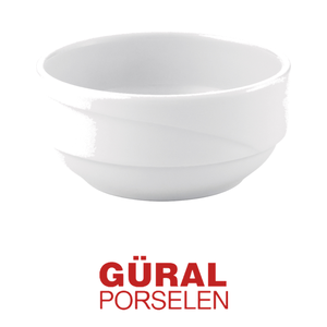 Bol empilable X-Tanbul Ø 6 cm en porcelaine blanche Gural - Product Image 4