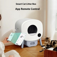 Litière pour chat automatique intelligente de haute qualité, écologique, 65L, super grande, autonettoyante, électrique, pour éliminer les odeurs