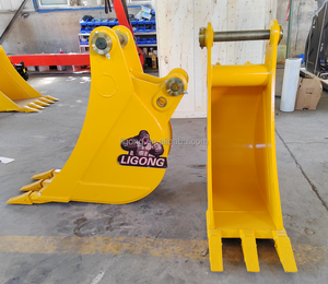 עיצוב מותאם אישית 7-9 טון <span class=keywords><strong>backhoe</strong></span> חופר דלי אדמה gp, דלי מיני בוץ צר עם שיניים 12 אינץ 16 אינץ '16 רוחב 24 אינץ' - Product Image 5