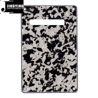 Jingying Vente en gros d'usine PVC + celluloïd trous fendus ST SQ Guitare électrique Pickguard arrière Pièces et accessoires d'instruments à cordes