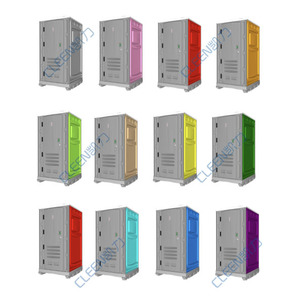 공장 roto PE 장착 모바일 야외 건설 현장 임시 휴대용 화장실 샤워 욕실 가격 x220221 - Product Image 3