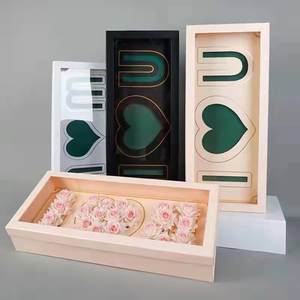 RM Día de San Valentín Regalo del Día DE LA Madre cajas de flores para ramos de flores <span class=keywords><strong>te</strong></span> <span class=keywords><strong>amo</strong></span> mamá caja de regalo - Product Image 5