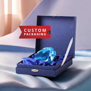 Empaquetado de joyería personalizado de gama alta Logotipo grabado con elegante acabado de estampado en caliente dorado - Product Image 1