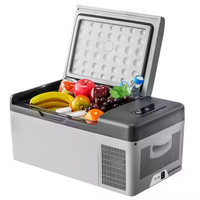 Mini réfrigérateur portable 12V DC/AC avec compresseur, capacité 50L, pour le camping et les activités de plein air