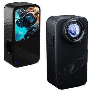 Mini 4K Vlogging caméra Vision nocturne IP68 étanche Anti-choc Sports de plein air aventure cyclisme IOS App 60G CMOS MicroSD 166 - Product Image 2