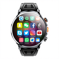 Reloj Inteligente H18 con Tarjeta SIM 4G, Cámara HD, GPS, Deportivo, Tiktok, Youtube, Batería de 1100 mAh, Relojes Inteligentes Android para Hombre
