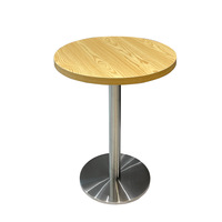 Table et chaises de salle à manger multifonctionnelles de style industriel tendance en PVC coloré pour desserts, snacks, restauration rapide, restaurants, cafés, laiteries
