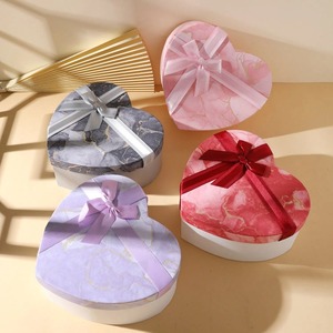 Personalized <b>heart</b>-<b>shaped</b> logo gift <b>box</b>, made of customized paper cardboard, can be customized according to needs - Product Image 3