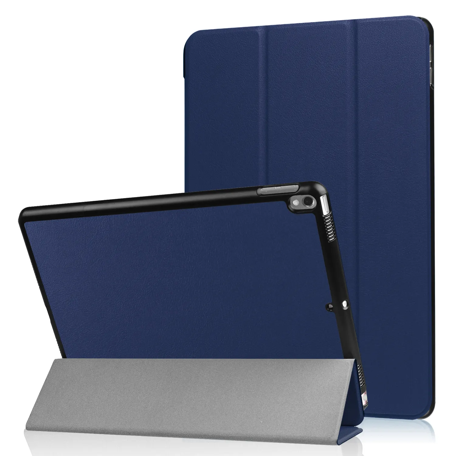 Slim Trifold Stand PU Leather Flip Cover Tablet Case Shell for iPad Air 3 10.5 2019 Smart Cover for iPad Pro 10.5 2017