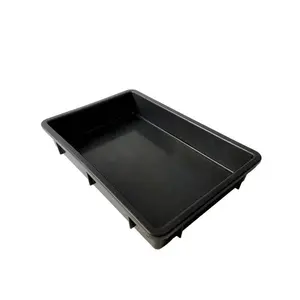 Best Selling With Lid Conductive Box Case Storage Racks Esd Container Plastic Trays For Parts