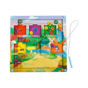 2024 नए आगमन डिजाइन लकड़ी का रंग और नंबर चलने वाली बीड्स माज़ मोंटेसरी बोर्ड गेम शैक्षिक - Product Image 5