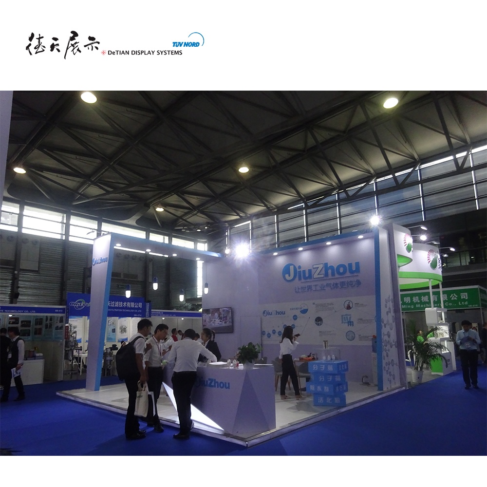 20x20 Présentoir D'exposition de Stand De Salon Commercial Modulaire