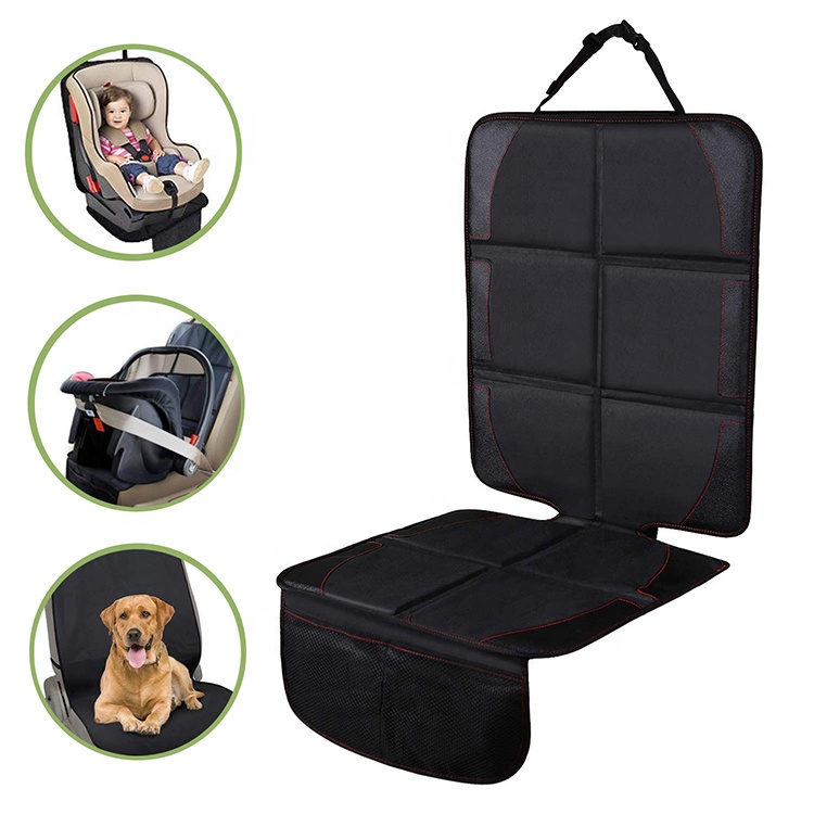 最安値に挑戦 Viaviat レザーカーシートプロテクター ブースター用 丈夫な防水プロテクターマット 大型自動車シートカバー 収納ポケット付き 子供 幼児 安全シート ベビーバスケット ブラウン Marcielyons Com